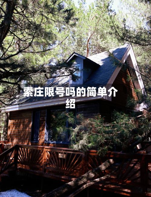 索庄限号吗的简单介绍-第2张图片