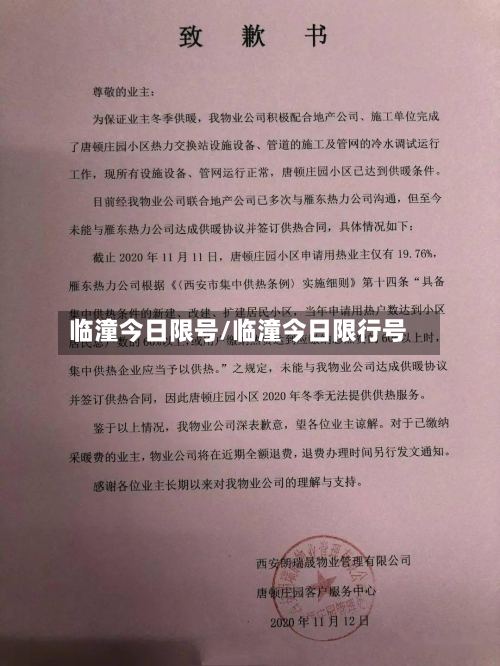 临潼今日限号/临潼今日限行号-第2张图片