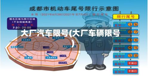 大厂汽车限号(大厂车辆限号)
