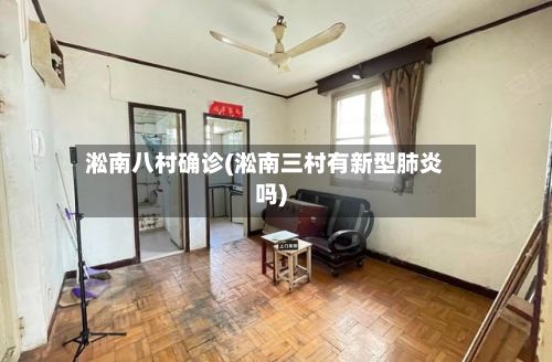 淞南八村确诊(淞南三村有新型肺炎吗)