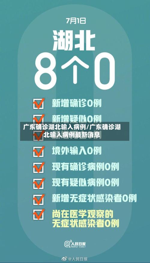 广东确诊湖北输入病例/广东确诊湖北输入病例最新消息