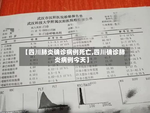 【四川肺炎确诊病例死亡,四川确诊肺炎病例今天】-第3张图片