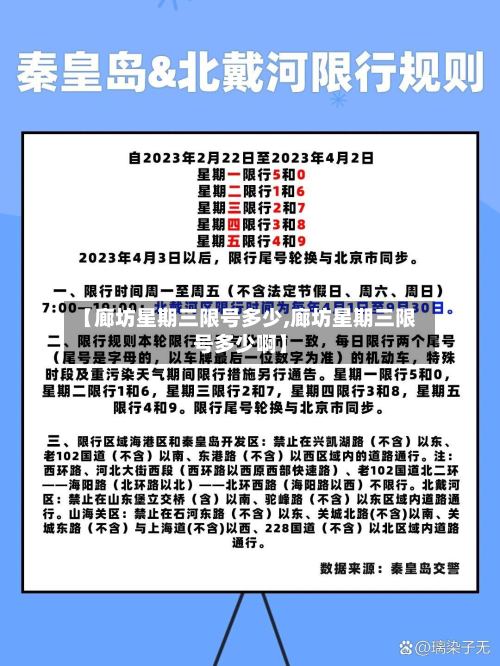 【廊坊星期三限号多少,廊坊星期三限号多少啊】-第2张图片