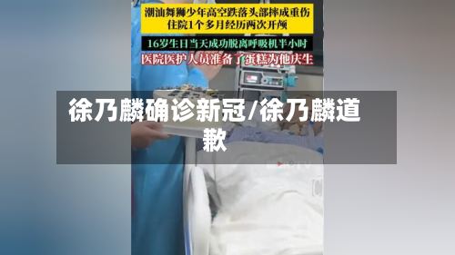 徐乃麟确诊新冠/徐乃麟道歉