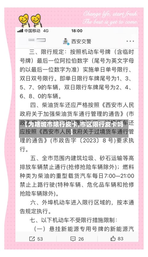 【为啥城市限行皮卡,市区限行皮卡吗】-第2张图片