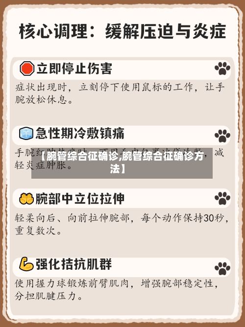 【腕管综合征确诊,腕管综合征确诊方法】