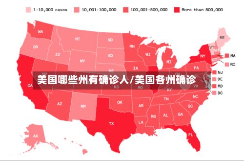 美国哪些州有确诊人/美国各州确诊