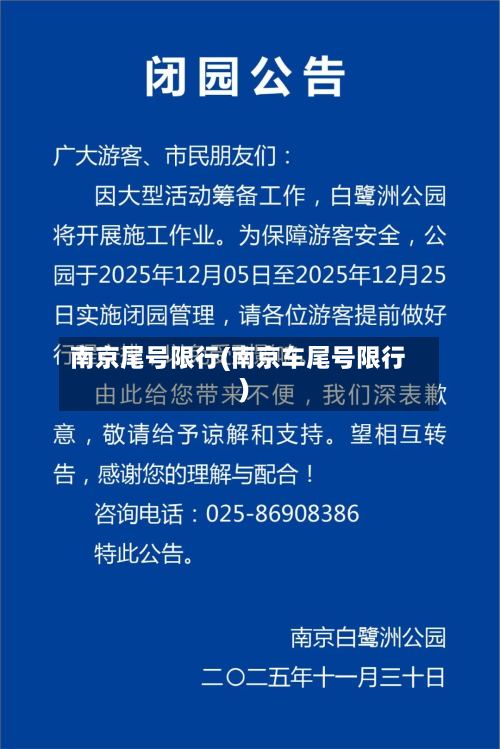 南京尾号限行(南京车尾号限行)