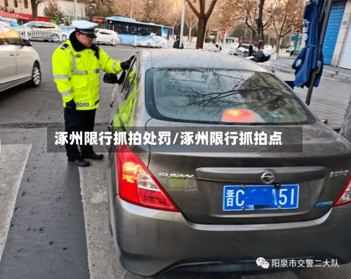 涿州限行抓拍处罚/涿州限行抓拍点-第3张图片