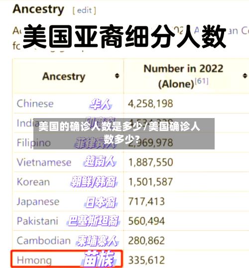美国的确诊人数是多少/美国确诊人数多少?