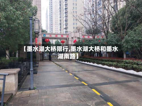 【墨水湖大桥限行,墨水湖大桥和墨水湖南路】-第3张图片