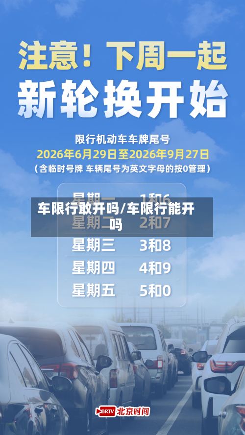 车限行敢开吗/车限行能开吗-第2张图片